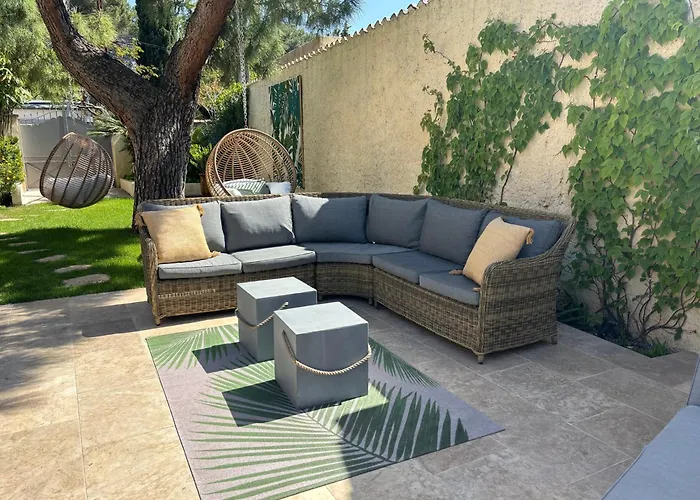 Apartament Cosy Avec Piscine ,parking Et Jardin